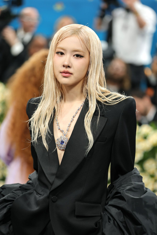 Rose at 2025 Met Gala Celebrating Superfine, May 2025 6