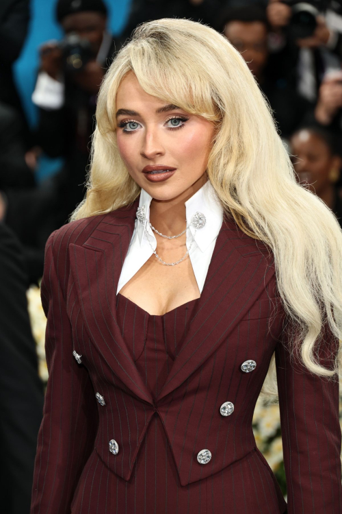 Sabrina Carpenter at 2025 Met Gala Celebrating Superfine, May 2025 3
