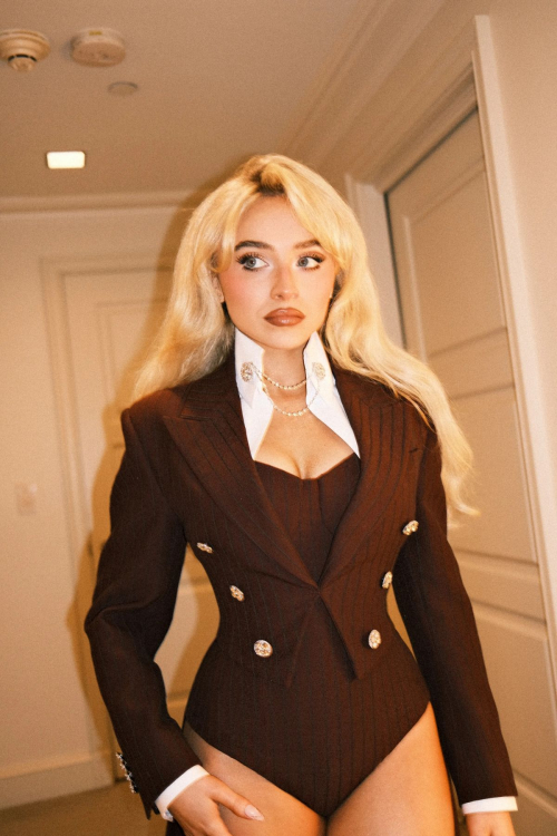 Sabrina Carpenter Vogue Met Gala Photoshoot, May 2025