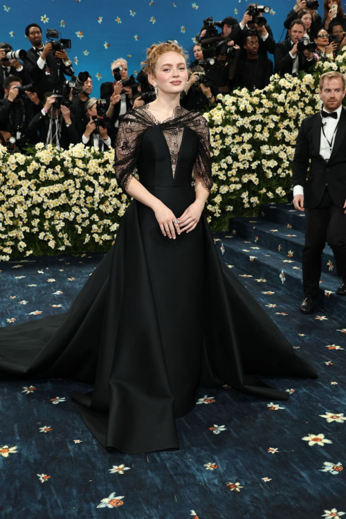 Sadie Sink at 2025 Met Gala Celebrating Superfine, May 2025 1