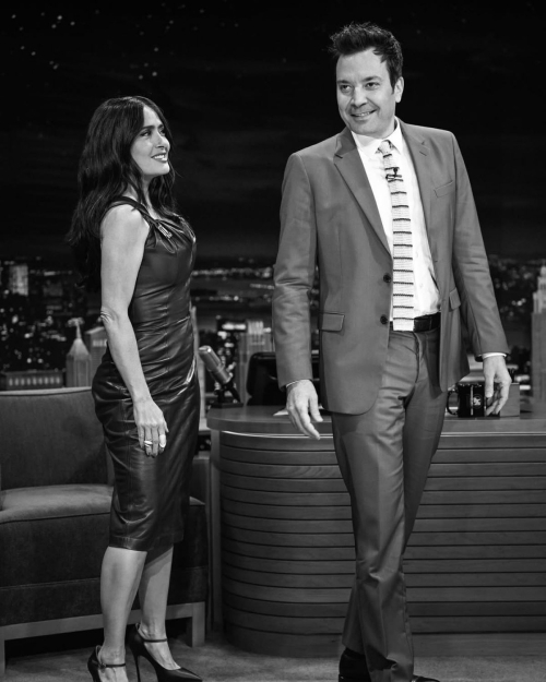 Salma Hayek at Tonight Show in New York, May 2025 5