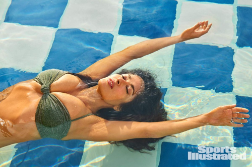 Salma Hayek in Sports Illustrated Swimsuit, May 2025 49