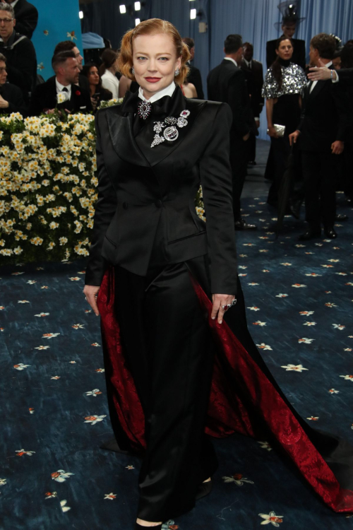 Sarah Snook at 2025 Met Gala Celebrating Superfine, May 2025 1