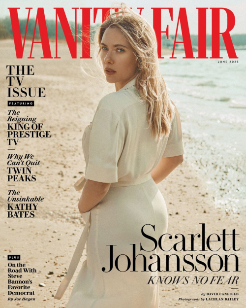 Scarlett Johansson for Vanity Fair, May 2025