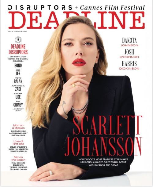 Scarlett Johansson in Deadline Feature, May 2025