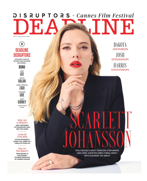 Scarlett Johansson in Deadline Magazine Feature, May 2025 1