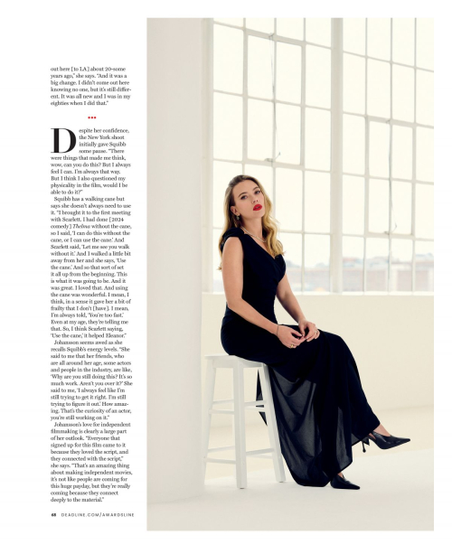 Scarlett Johansson in Deadline Magazine Feature, May 2025 5