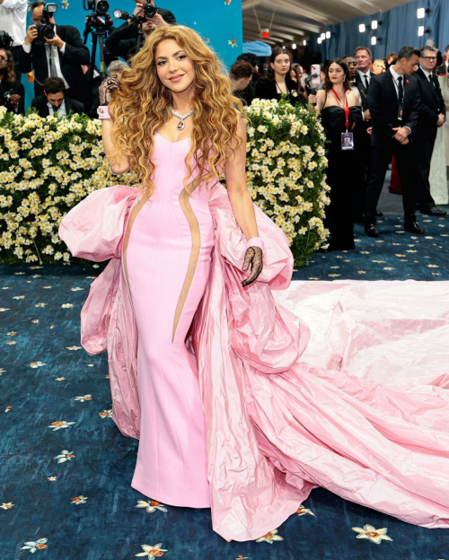 Shakira at 2025 Met Gala Celebrating Superfine, May 2025 5