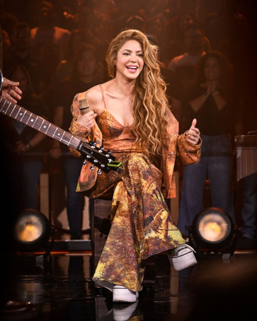 Shakira Performs at Tonight Show Starring Jimmy Fallon, May 2025