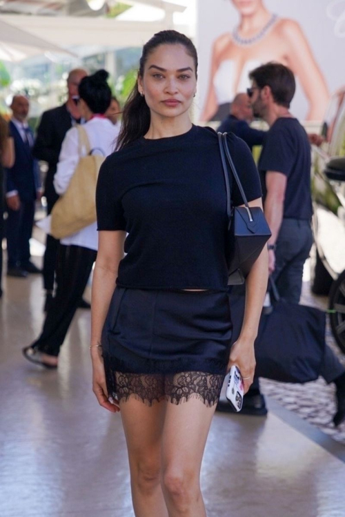Shanina Shaik Spotted Out in Cannes, May 2025