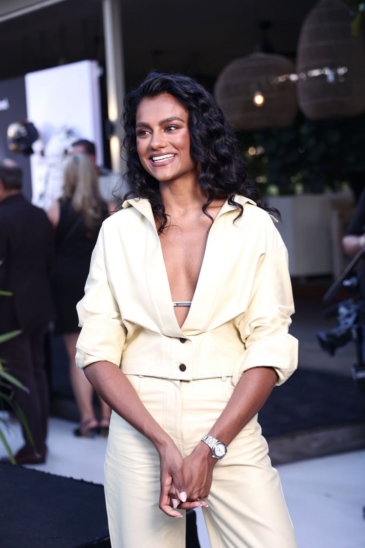 Simone Ashley at IWC Schaffhausen Event in Miami, May 2025