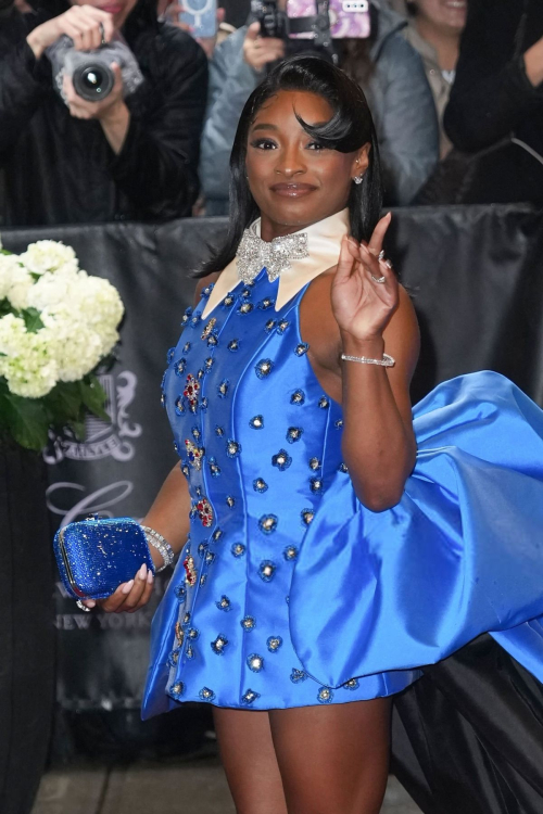 Simone Biles at 2025 Met Gala Celebrating Superfine, May 2025 1