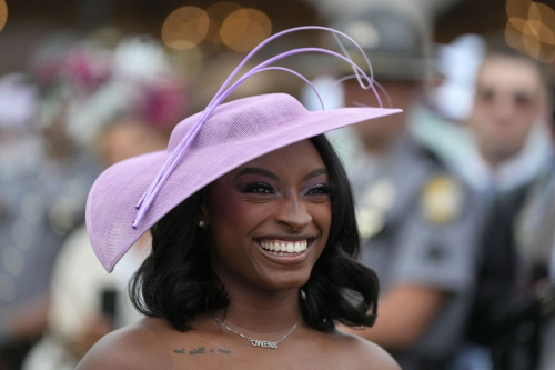 Simone Biles at Kentucky Derby, May 2025 1