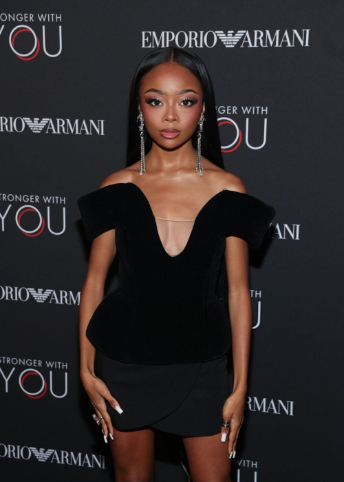 Skai Jackson at Emporio Armani Fragrance Event, May 2025
