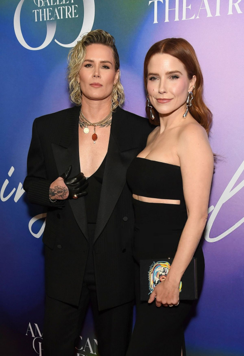 Sophia Bush & Ashlyn Harris at ABT Gala NYC, May 2025