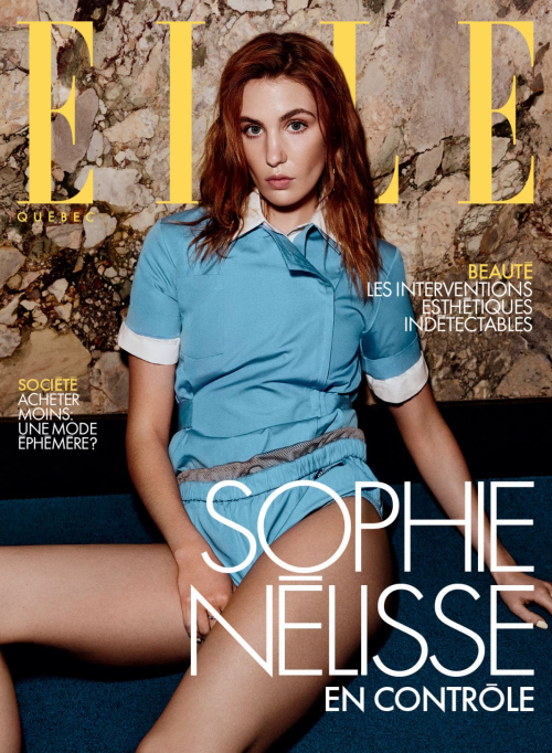 Sophie Nelisse for Elle Canada/Quebec, May 2025