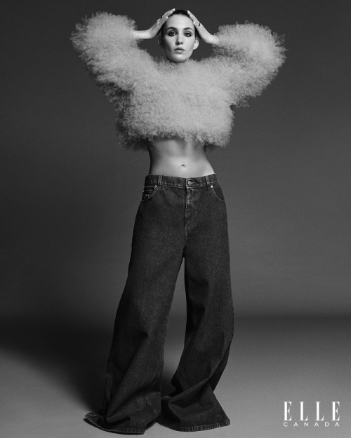 Sophie Nelisse for Elle Canada/Quebec, May 2025 4