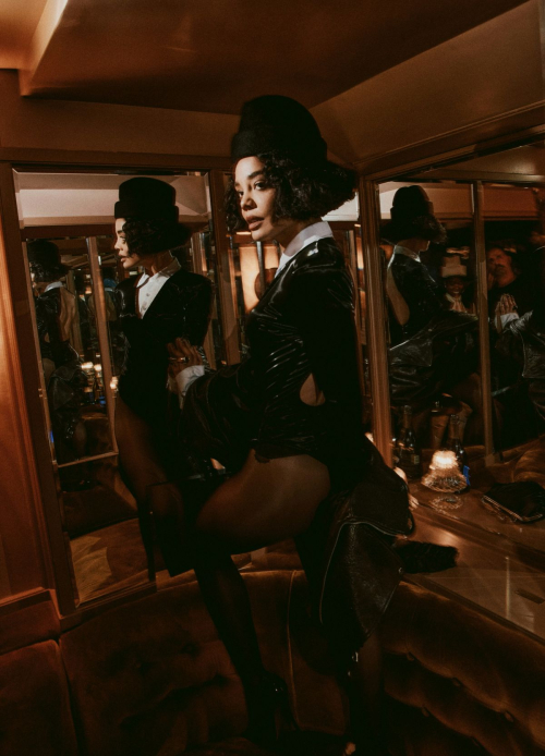 Tessa Thompson at People Met Gala Afterparty, May 2025