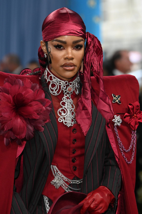 Teyana Taylor at 2025 Met Gala Celebrating Superfine, May 2025