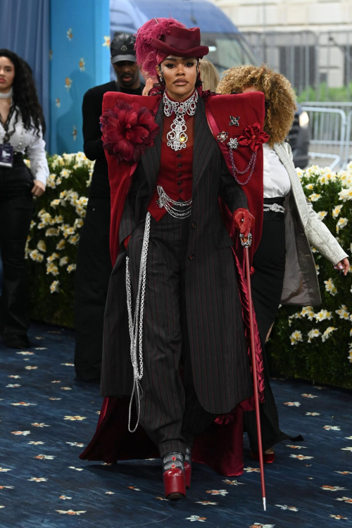 Teyana Taylor at 2025 Met Gala Celebrating Superfine, May 2025 4