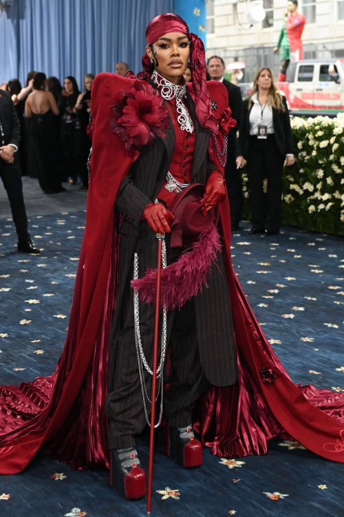 Teyana Taylor at 2025 Met Gala Celebrating Superfine, May 2025 6