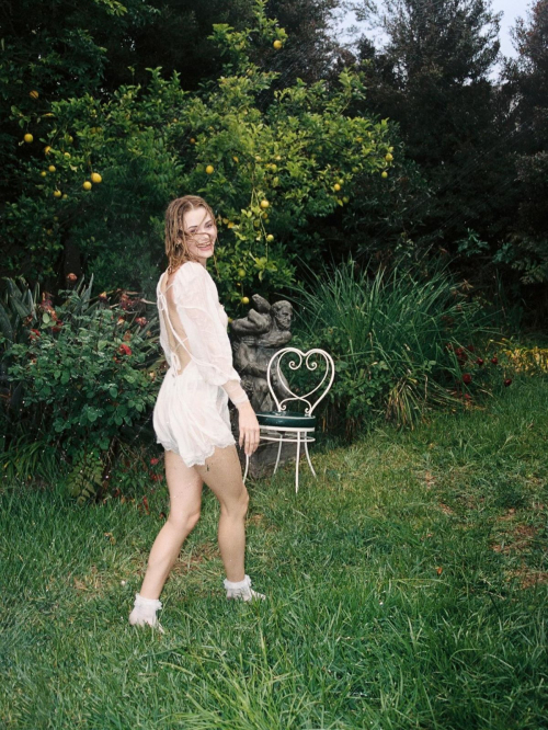 Virginia Gardner at a Photoshoot, May 2025 2