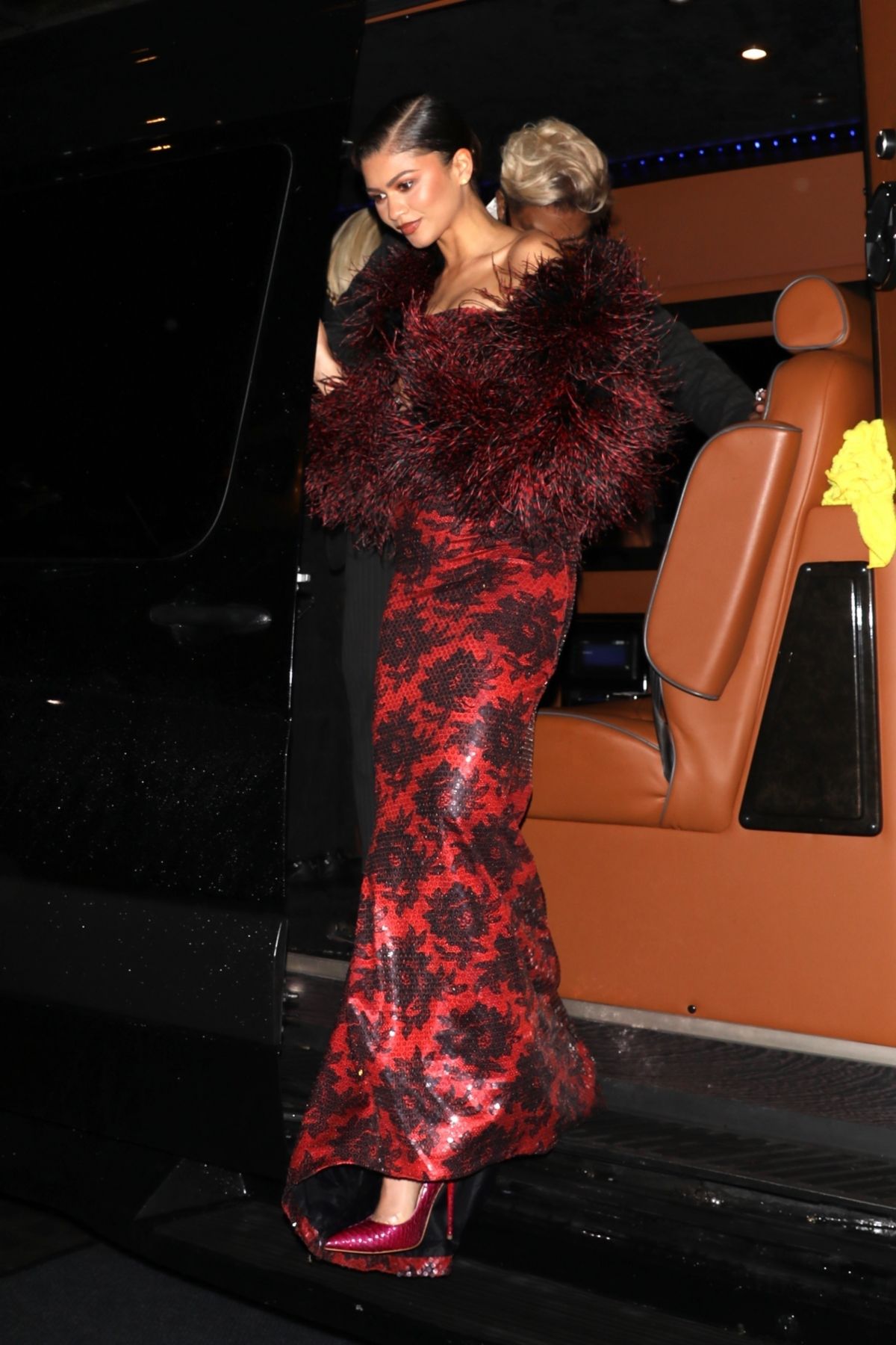 Zendaya Arrives at Met Gala After-Party, May 2025