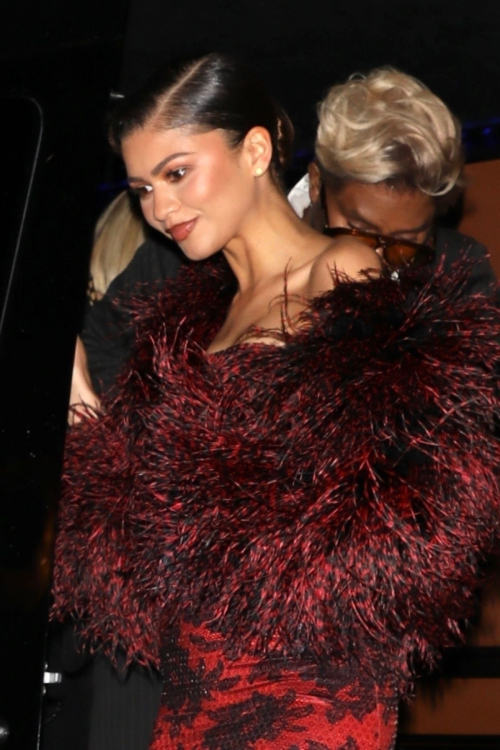 Zendaya Arrives at Met Gala After-Party, May 2025 3
