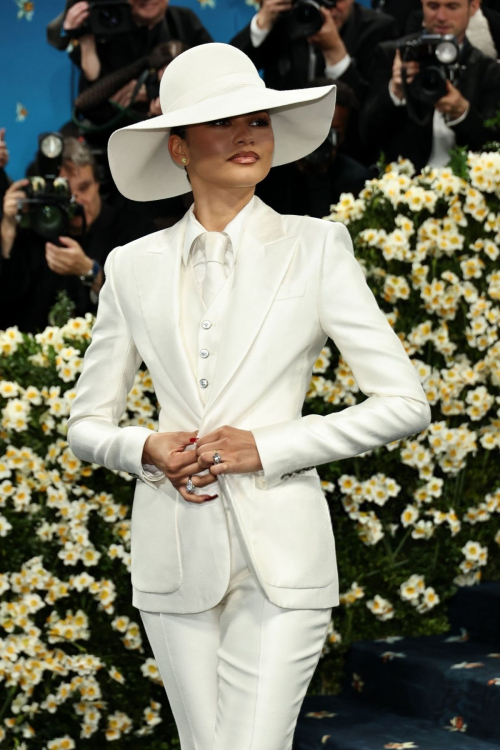 Zendaya at 2025 Met Gala Celebrating Superfine, May 2025 2