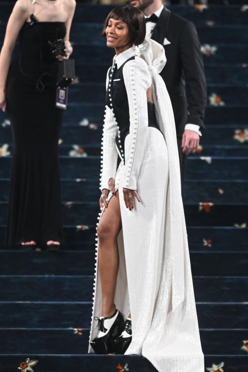 Zoe Saldana at 2025 Met Gala in NYC, May 2025 1