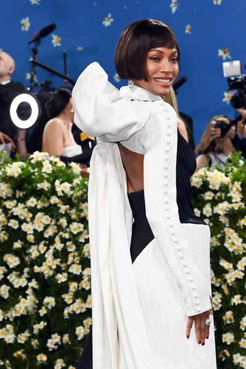 Zoe Saldana at 2025 Met Gala in NYC, May 2025 6