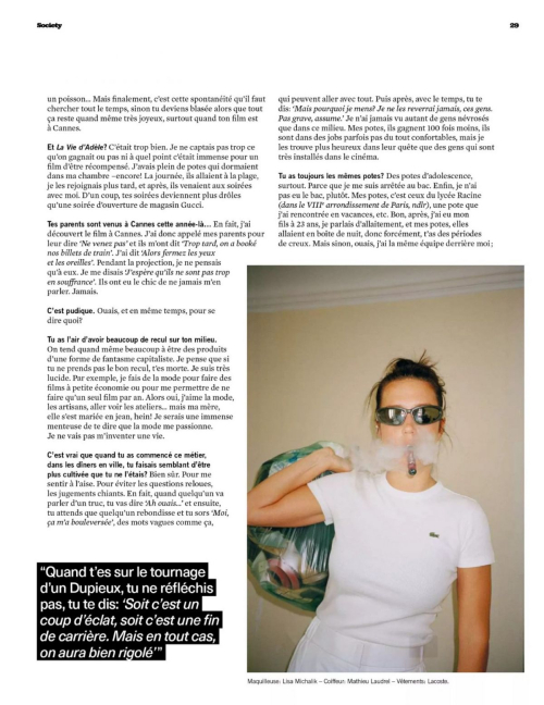 Adele Exarchopoulos in Society France, June 2025 3
