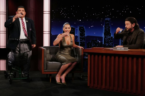 Adria Arjona at Jimmy Kimmel Live, June 2025 8