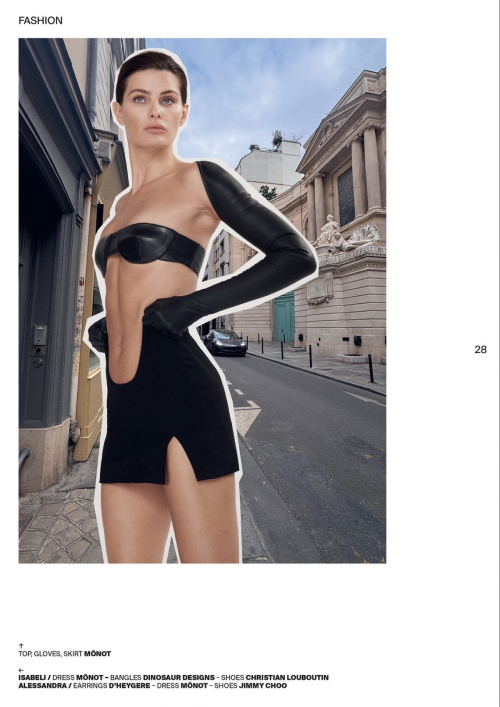 Alessandra Ambrosio and Isabeli Fontana for Twin Magazine, Spring/Summer 2025 12