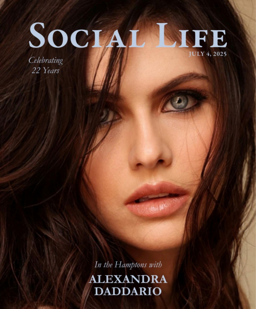 Alexandra Daddario in Social Life Magazine, July 2025