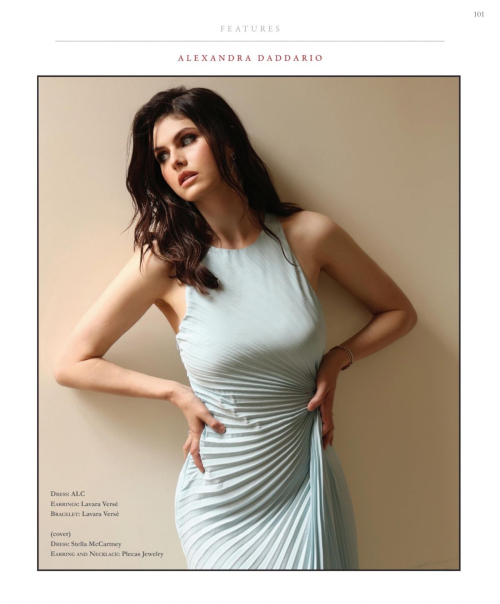 Alexandra Daddario in Social Life Magazine, July 2025 2