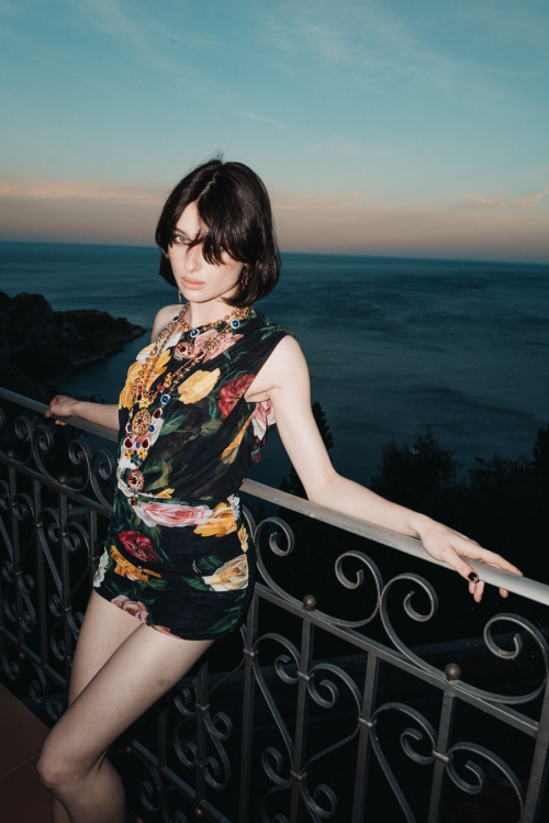 Alice Pagani at Dolce & Gabbana party, May 2025