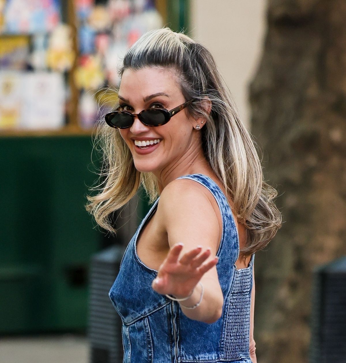 Amanda Holden & Ashley Roberts at Heart Radio, June 2025