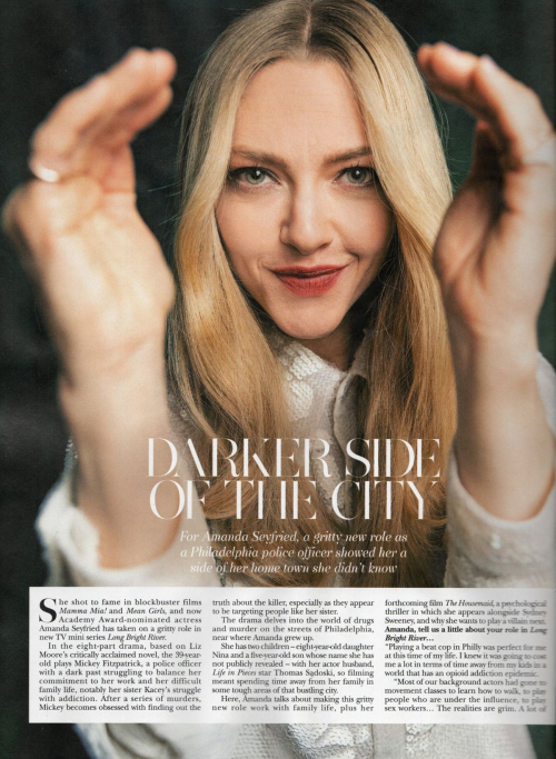 Amanda Seyfried in Hello! Magazine shoot, June 2025