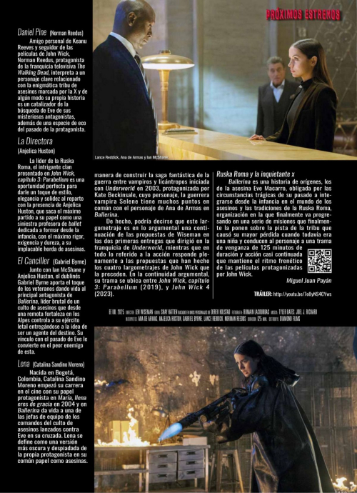 Ana de Armas in Accion Cine video, June 2025 2