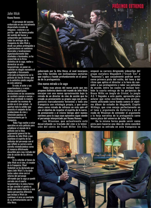 Ana de Armas in Accion Cine video, June 2025 3