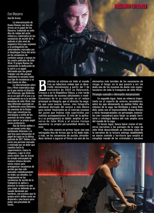 Ana de Armas in Accion Cine video, June 2025 4