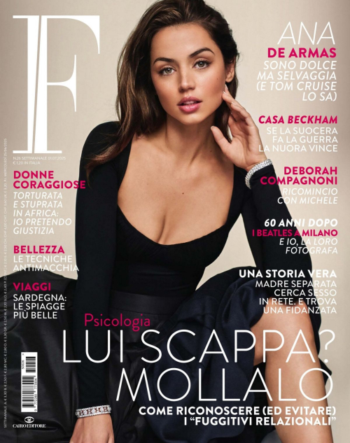 Ana de Armas in F Magazine, July 2025
