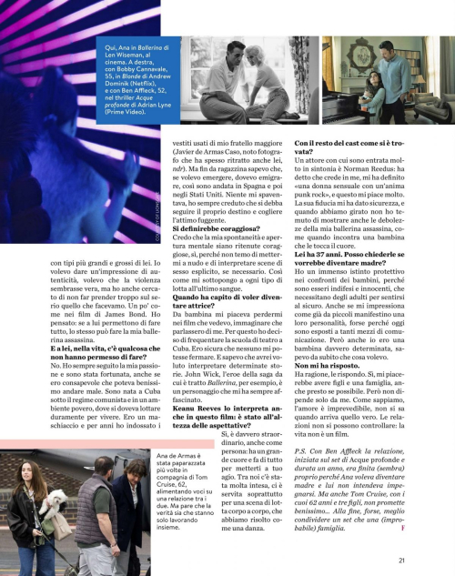 Ana de Armas in F Magazine, July 2025 3