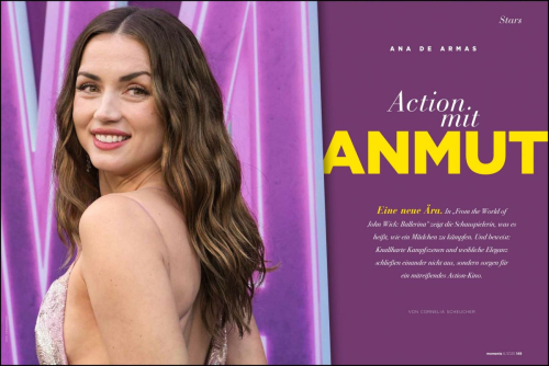 Ana de Armas in Moments Magazine, Summer 2025 1