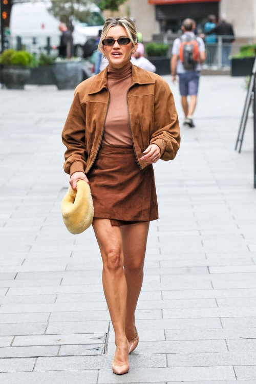 Ashley Roberts Leaves Heart Radio London, June 2025