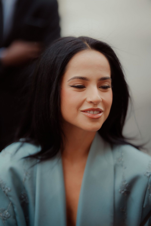 Becky G at Amiri Menswear Show Paris, June 2025 1