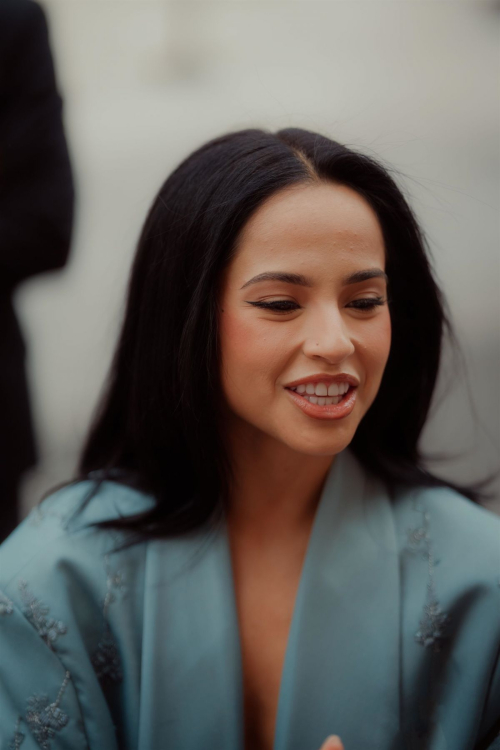 Becky G at Amiri Menswear Show Paris, June 2025 2