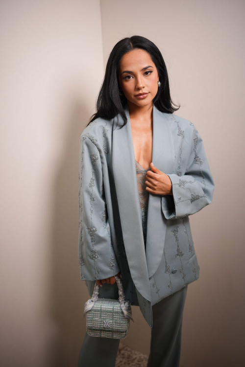 Becky G at Amiri Menswear Show Paris, June 2025 3