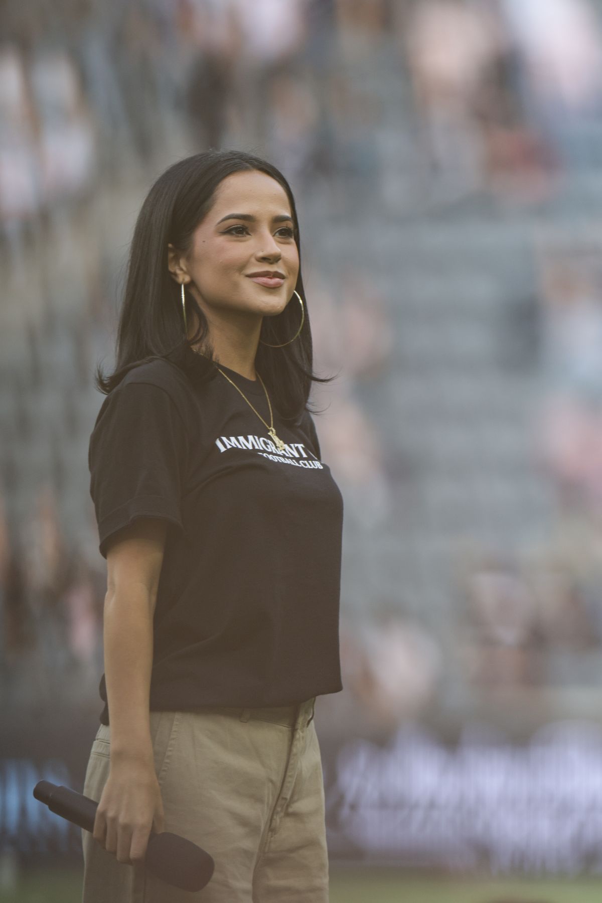Becky G at Angel City FC Match LA, June 2025